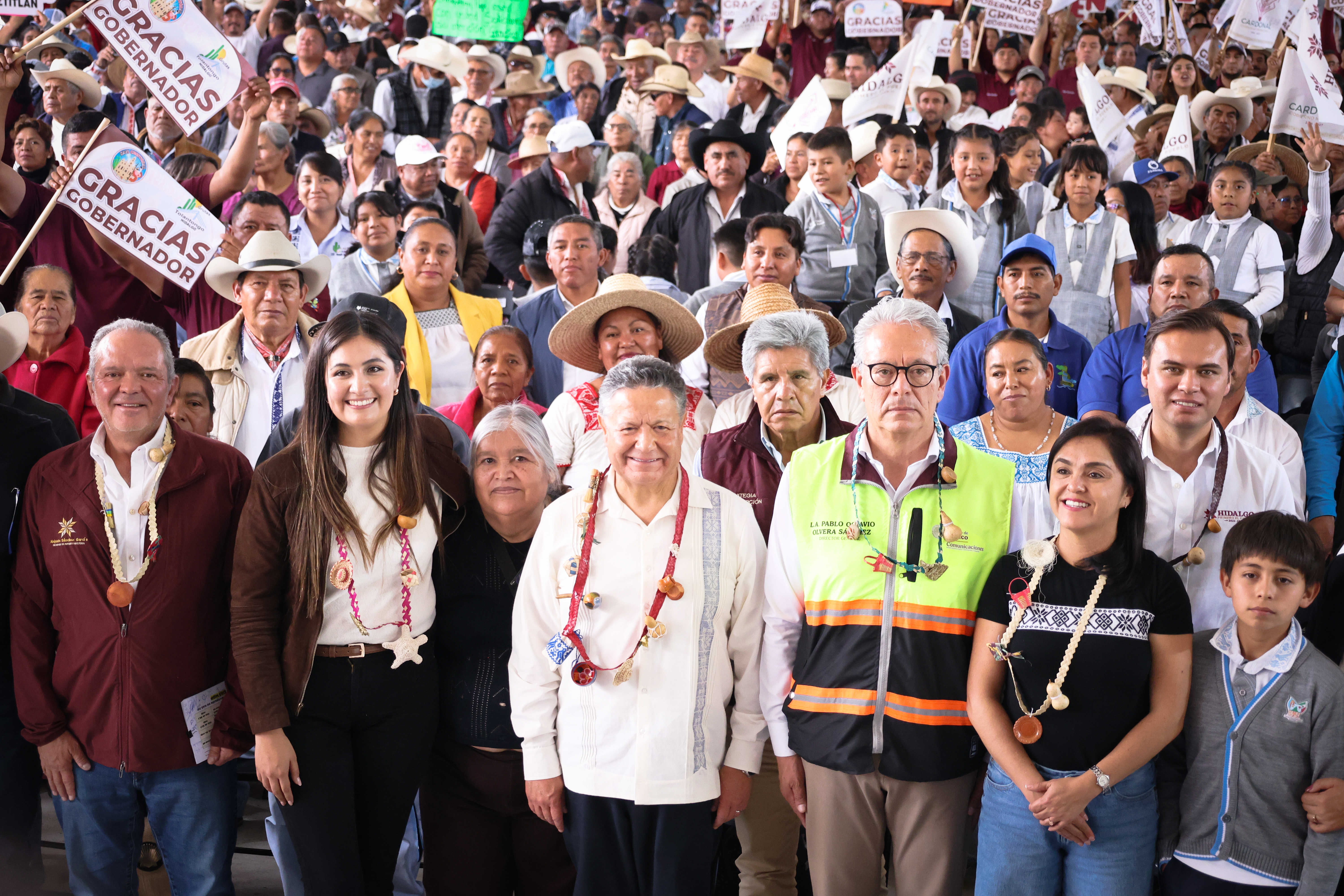 Con más obras y apoyos para Cardonal, “Hidalgo es una potencia en marcha”, afirma Julio Menchaca
